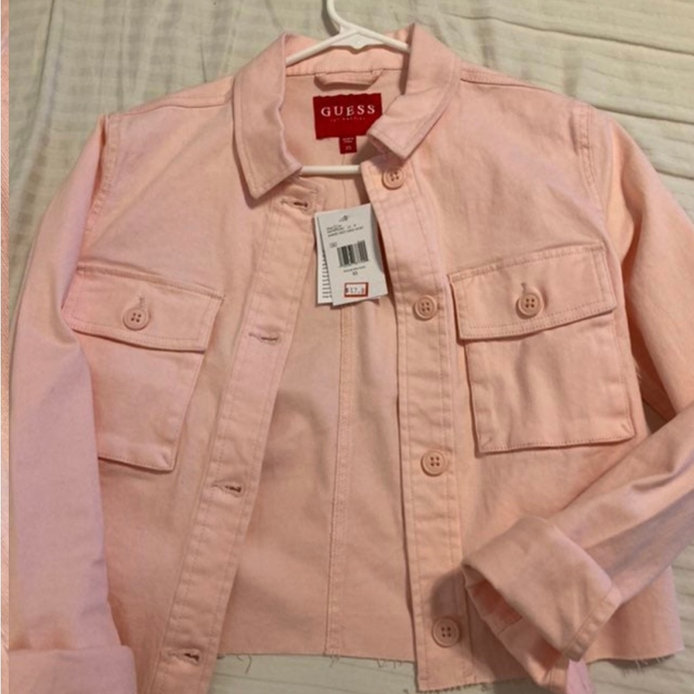 Guess Pink Jean Jacket